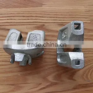 Scaffolding Cast Steel Ledger Brace End With Natural Finish thumbnail-1