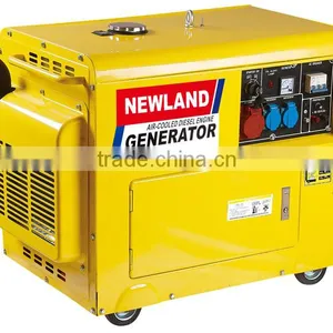 186FA Diesel Engine 5KW Air-cooled Electric Diesel Power Generator thumbnail-1