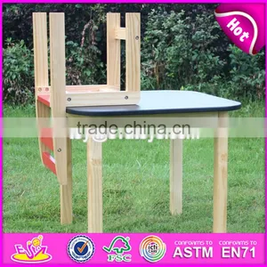 2017 New Design Home / School / High Quality Wooden Kids Study Desk W08G180 thumbnail-5