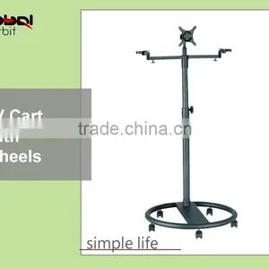 Monitor Display LCD TV Mounting Stand Detachable Vertically Adjustable TV Mount thumbnail-4