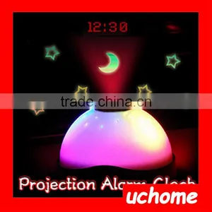 UCHOME LED Color Change Magic Projection Projector Alarm Clock thumbnail-5
