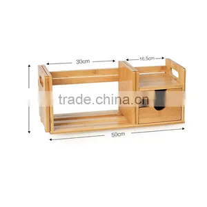 Aonong Bamboo Bookcase/Bamboo Bookshelf/book Shelf/bookrack thumbnail-4