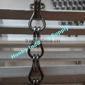 Colored 12mm Fashion Decorative Aluminum Chain For Curtain thumbnail-4