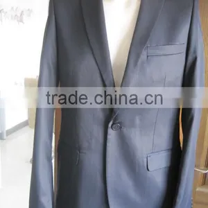 Men Slim Fit Wedding Suits Fashion One Button Jacket + Pants thumbnail-6