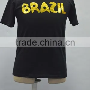 OEM High Quality Short Sleeve Black New Model Men's t Shirt thumbnail-3