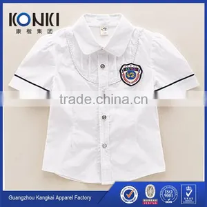 Short Sleeves Shirt and Pants for Middle School Secondary School Uniform Boy and Girl thumbnail-1