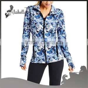 Dry Fit Custom Yoga Workout Sport Clothing Lady Workouts Jacket thumbnail-1