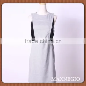 Maxnegio Guangzhou Wholesale Clothing Designs Formal Office Ladies Dress thumbnail-4