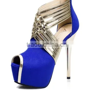 Zm50399b Europe Fashion Shoes Lady Slim Women High Heel Sandals thumbnail-3