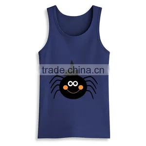 China Manufacturer Wholesale Mens Tank Top Bulk Fashion Design Custom Sleeveless T Shirt thumbnail-6