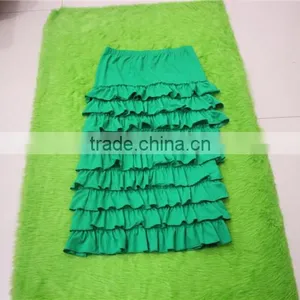 Persnickety Remake Child Boutique Dress Skirts Baby Girl Autumn Clothing Wholesale Summer Smocked Boutique Tripe Ruffle Clothes thumbnail-1