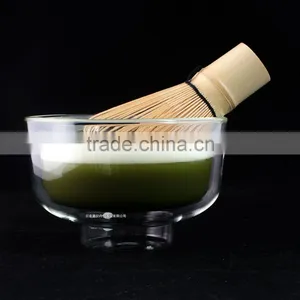 Borosilicate Glass Chawan Tea Bowl For Japanese Tea Ceremony thumbnail-3
