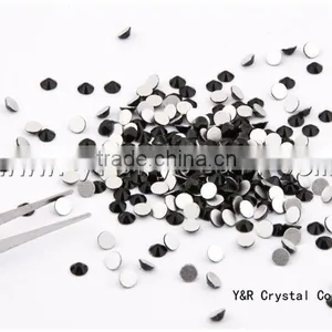 SS10 Black Crystal Rhinestones Strass for Wedding Dress thumbnail-3