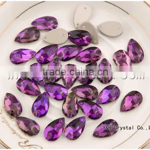 Teardrop Crystal Sew on Rhinestone, Crystal Sew on Beads,crystal Sew on Stones thumbnail-3