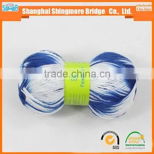 China Knitting Yarns Factory Direct Wholesale Long Space Dyeing Multicolor Yarn, Acrylic Yarn for Sweater thumbnail-2
