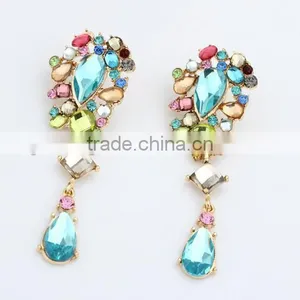 Fanshion Jewelry Women's Multicolor Alloy Sut Earring thumbnail-1