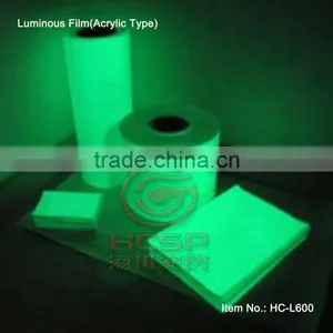 Photo Luminescent Film HC-L600C Glow in Dark Sticker Tape thumbnail-1