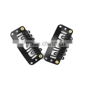 2.3Cm Straight Teeth Stainless Steel Hair Clip For Wig, Metal Hair Extension Clip thumbnail-5