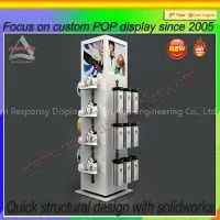 Sport Shoe Display Stands Flooring Custom Shoes Display thumbnail-1