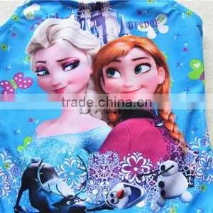 Best Selling Frozen Kids Swimming Suit Frozen Swimwear for Girls Bathing Suit Wholesale Price thumbnail-4
