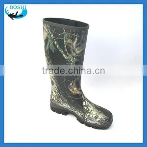 Men's Neoprene and Rubber Wear-resistance Bootsoutdoor Hunting Boots Huter's Hunting Shoes for Hunters thumbnail-1