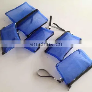 Customized Mesh Cosmetic Makeup Bag Toiletry Pouch thumbnail-4
