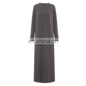 New Model Wholesale Islamic Clothing Latest Designs Women Dubai Abaya thumbnail-3