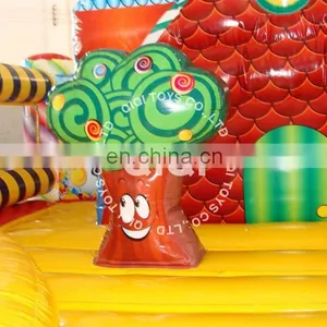 Candy Inflatable Playland Bounce n Castle for Commercial thumbnail-6