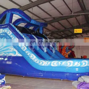 China Double Lane Rental Inflatable Water Slides thumbnail-2