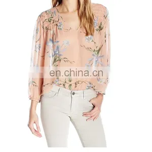 China High Quality Most Favorable Price Ladies Fashion Smart Top thumbnail-1