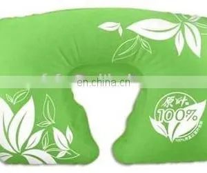 Inflatable Flocked Neck Pillow,Neck Cushion thumbnail-1