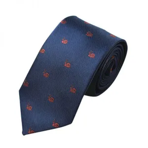 Stwill Blue Polyester Woven Necktie Extra Long Adult thumbnail-1