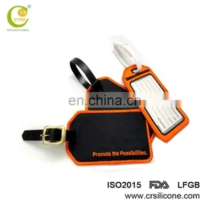 Direct Sale Custom Eco-Friendly Silicone Name Tag Pvc Luggage Tags From Factory thumbnail-1