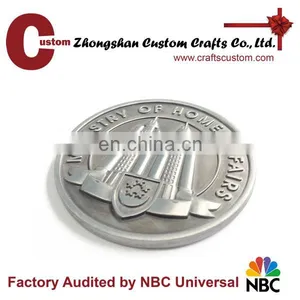 Custom 3D Antique Military Challenge Coin thumbnail-2