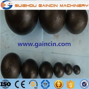Steel Grinding Media Balls, Dia.30mm, 60mm Steel Forged Mill Balls, Grinding Media Steel Balls, Steel Balls thumbnail-2
