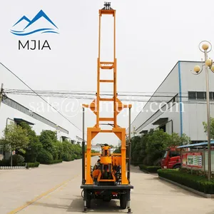 XYC-200A Tricycle Mounted Hydraulic Rotating Geological Exploration & Water Well Drilling Rig thumbnail-1