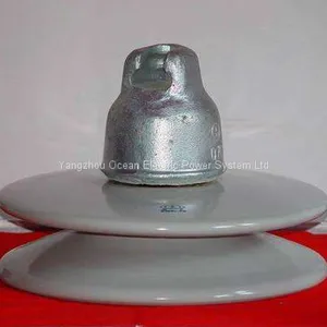 Porcelain Disc Insulator; Pin Disc Insulator; High Voltage Disc Insulator thumbnail-4