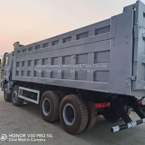Used SHACMAN 8x4 Dump Truck Second Hand SHACMAN TIPPER Truck thumbnail-3