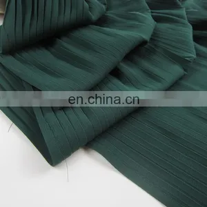 100% Polyester Pleated Chiffon Fabric thumbnail-2