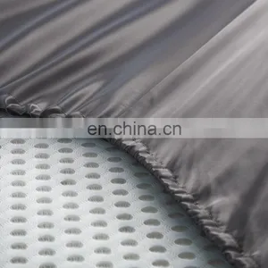 Amazon Premium Hotel Solid 100% Microfiber Matt Fabric Stain Bed Flat Fitted Sheet thumbnail-5
