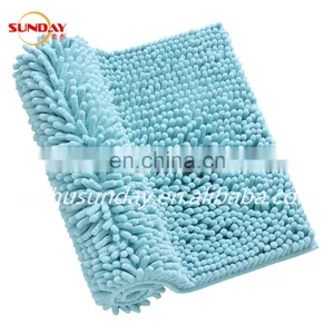 100% Polyester Microfiber Chenille Bath Mat thumbnail-3