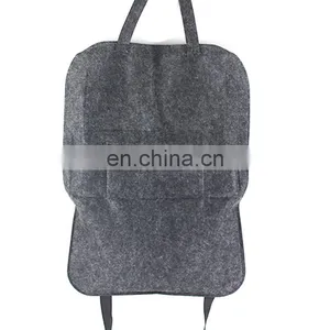 Factory Sell 6 Pockets Felt Car Seat Back Storage Bag With Customized Logo thumbnail-5
