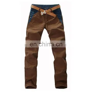 DiZNEW Straight Leg Slim Fit Mens Denim Jeans Scratch Cotton Comfort Pants thumbnail-6
