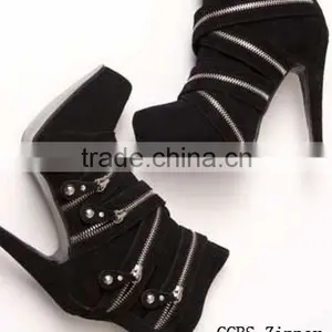 High Quality No.8 Fashion Shoes Metal Zipper thumbnail-1