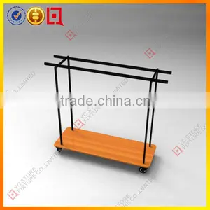 Double Way Clothes Hanging Stand Rack thumbnail-1