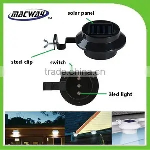 Customized Outdoor Fence Light Solar Light Garden Lamp thumbnail-1