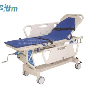 Patient Transfer Trolley - Luxury Lift Cart Patient Transfer Cart Medical Record Trolley Patient Trolley thumbnail-1