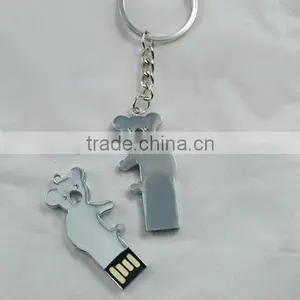 Top 10 Reliable Quality Flashdisk USB Manufacturer in China, Koala Shape Metal Mini USB Flash Drive thumbnail-2
