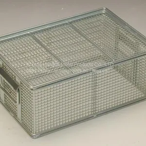 Ultrasonic Cleaning Baskets Overhead Loading - Lid Fixed - Bottom Open thumbnail-1