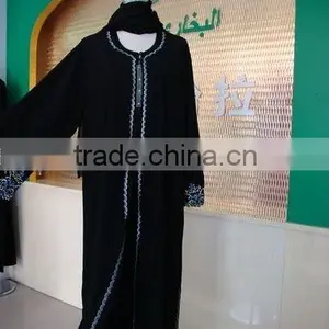 C076 Fashionable Islamic Abaya thumbnail-1